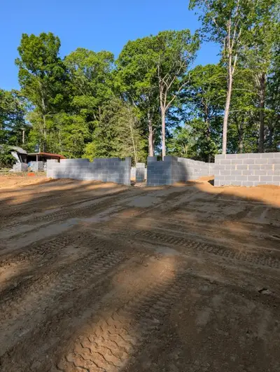 Cleared and graded lot ready to build on in Alamance County, NC