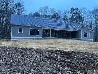 Final grading around a home in Alamance County, NC